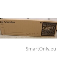 SALE OUT. LG Soundbar SG10TY  for TV with Dolby Atmos 3.1 Channel | LG | Soundbar Sound System with Dolby Atmos and 3.1 Channels | SG10TY | DAMAGED PACKAGING | Bluetooth