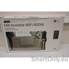 SALE OUT.  Mill Heater PA600WIFI3 Panel Heater 600 W Suitable for rooms up to 8-11 m² White DAMAGED PACKAGING