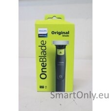 SALE OUT. Philips QP2721/20 OneBlade Shaver/Trimmer, Face, Black/Yellow | OneBlade Shaver/Trimmer, Face | QP2721/20 | Operating time (max) 45 min | Wet & Dry | NiMH | Black/Yellow | DAMAGED PACKAGING