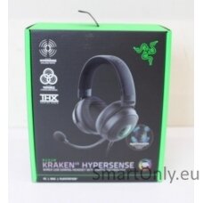 SALE OUT. Razer Kraken V3 Hypersense Gaming Headset, Over-Ear, Wired, Microphone, Black, DEMO | Gaming Headset | Kraken V3 Hypersense | Wired | Over-Ear | DEMO | Noise canceling