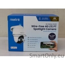 SALE OUT. Reolink Go Series G440 4K 4G LTE Wire Free Camera, White, DAMAGED PACKAGING | 4K 4G LTE Wire Free Camera | Go Series G440 | Dome | 8 MP | Fixed | IP64 | H.265 | MicroSD (Max. 128GB) | DAMAGED PACKAGING