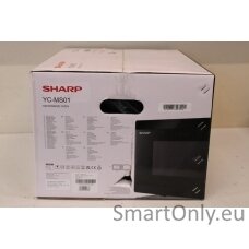 SALE OUT. Sharp YC-MS01E-B Microwave oven, 20 L capacity, 800 W, Black | Sharp | YC-MS01E-B | Microwave Oven | Free standing | 20 L | 800 W | Black | DAMAGED PACKAGING, DENT ON SIDE | Sharp | Microwave Oven | YC-MS01E-B | Free standing | 20 L | 800 W | Bl