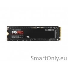 Samsung | 990 PRO | 1000 GB | SSD form factor M.2 2280 | Solid-state drive interface PCIe Gen4x4 | Read speed 7450 MB/s | Write speed 6900 MB/s