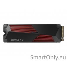 Samsung | 990 PRO with Heatsink | 2000 GB | SSD form factor M.2 2280 | Solid-state drive interface M.2 NVMe | Read speed 7450 MB/s | Write speed 6900 MB/s