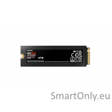 Samsung | 990 PRO with Heatsink | 4000 GB | SSD form factor M.2 2280 | Solid-state drive interface M.2 NVME | Read speed 7450 MB/s | Write speed 6900 MB/s