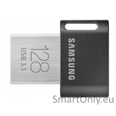 Samsung | FIT Plus | MUF-128AB/APC | 128 GB | USB 3.1 | Black/Silver