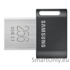 Samsung | FIT Plus | MUF-256AB/APC | 256 GB | USB 3.1 | Black/Silver