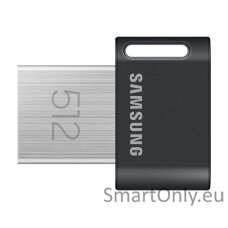 Samsung | FIT Plus | MUF-512AB/APC | 512 GB | USB 3.2 Gen 1 | Gray