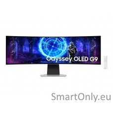 Samsung LS49DG950SUXEN Odyssey G9 G95SD | 49 " | OLED | DQHD | 32:9 | 240 Hz | 5120 x 1440 pixels | 250 cd/m² | HDMI ports quantity 1 | Silver