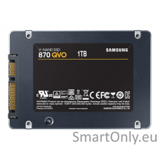 Samsung | SSD | 870 QVO | 1000 GB | SSD form factor 2.5" | Solid-state drive interface SATA III | Read speed 560 MB/s | Write speed 530 MB/s