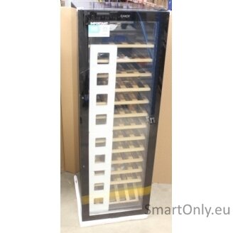 SALE OUT. Candy CWC 200 EELW/NF Wine Cooler, Freestanding, Bottles Capacity 81, Black DAMAGED PACKAGING Candy Wine Cooler CWC 200 EELW/NF Candy Energy efficiency class G Free standing Bottles capacity 81 Black 3