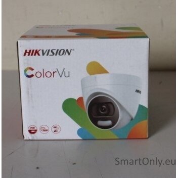 SALE OUT. Hikvision Dome Camera DS-2CE72HFT-F F2.8 Turbo HD 5MP/2.8mm/White light up to 20m/3D DNR/4in1/IP67/White, DAMAGED PACKAGING, SCRATCHES ON SIDE | Hikvision | Dome Camera | DS-2CE72HFT-F | 23 month(s) | Dome | 5 MP | 2.8mm | IP67 | White DAMAGED P