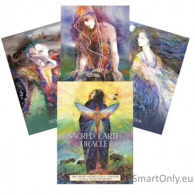 Sacred Earth Oracle kortos Blue Angel