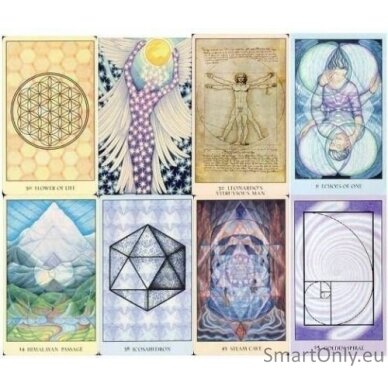 Sacred Geometry Oracle kortos Bear and Company 2