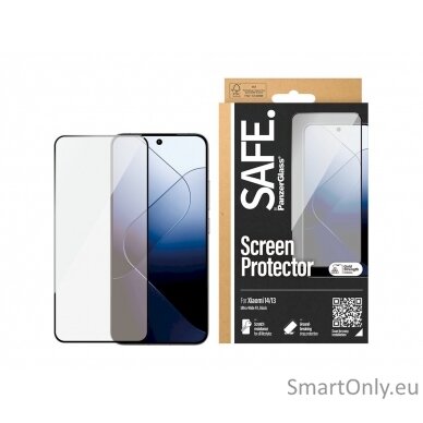 SAFE by PanzerGlass Screen Protector Xiaomi 14 | 13 | Ultra-Wide Fit | PanzerGlass 3