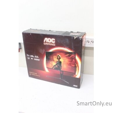 SALE OUT.   | AOC | Monitor | 25G3ZM/BK | 24.5 " | VA | FHD | 16:9 | 240 Hz | 1 ms | 1920 x 1080 | 300 cd/m² | HDMI ports quantity 2 | Black/Red | Warranty 36 month(s) | DAMAGED PACKAGING