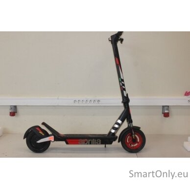 SALE OUT. | Aprilia | E-SR2 EVO | Electric Scooter | 500 W | 25 km/h | 10 " | Black/Red | USED AS DEMO | 20 month(s) 7