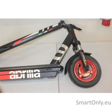 SALE OUT. | Aprilia | E-SR2 EVO | Electric Scooter | 500 W | 25 km/h | 10 " | Black/Red | USED AS DEMO | 20 month(s) 11