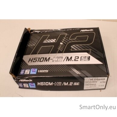 SALE OUT. ASRock H510M-H2/M.2 SE | ASRock | H510M-H2/M.2 SE | Processor family Intel | Processor socket LGA1200 | DDR4 | Number of SATA connectors 4 | DAMAGED PACKAGING 1