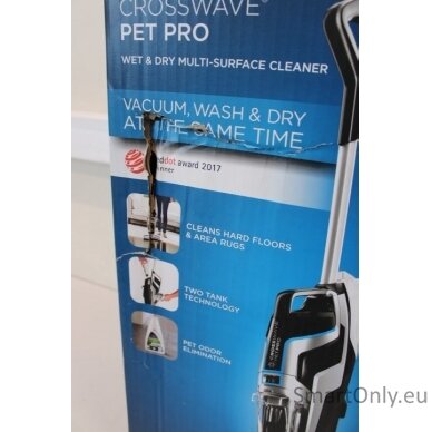 SALE OUT.  | Bissell | MultiFunctional Cleaner | CrossWave Pet Pro | Corded operating | Handstick | Washing function | 560 W | - V | Blue/Titanium | Warranty 24 month(s) | DAMAGED PACKAGING, USED, DIRTY, SCRATCHED 1