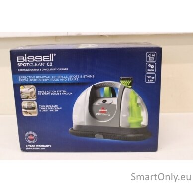 SALE OUT. Bissell SPOTCLEAN C2 Portable Carpet & Upholstery Cleaner, Titanium, Silver Gray&Cha Cha Lime | Bissell | Carpet and Upholstery Cleaner | 20671 SpotClean C2 | Corded operating | 340 W | Titanium/Silver Gray/Cha Cha Lime | Warranty 24 month(s) |