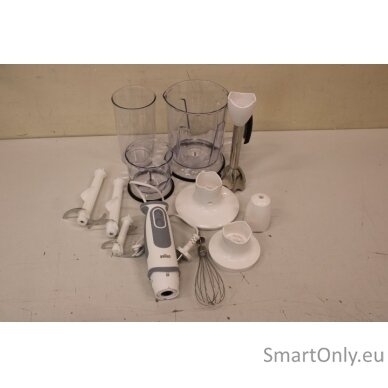 SALE OUT. Braun MQ5245 MultiQuick 5 Vario Hand blender, White/Grey | Braun | USED, REFURBISHED, WITHOUT ORIGINAL PACKAGING 1