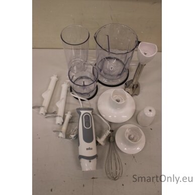 SALE OUT. Braun MQ5245 MultiQuick 5 Vario Hand blender, White/Grey | Braun | USED, REFURBISHED, WITHOUT ORIGINAL PACKAGING