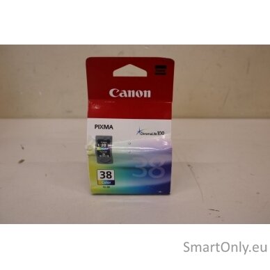 SALE OUT. Canon CL-38 Ink Cartridge Color | Canon CL-38 Tri-Colour | Ink Cartridge | Cyan, Magenta, Yellow | DAMAGED PACKAGING