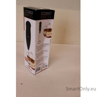 SALE OUT. Caso Fomini Milk frother, Black | Caso | Fomini | Milk frother | Black | DAMAGED PACKAGING 1