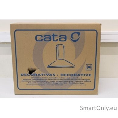 SALE OUT. CATA Hood OMEGA 600 WH /M Chimney, Energy efficiency class C, Width 60 cm, 645 m³/h, Mechanical control, LED, White | CATA | Hood | OMEGA 600 WH/M | Chimney | Energy efficiency class C | Width 60 cm | 645 m³/h | Mechanical control | LED | White