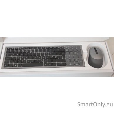 SALE OUT. Dell Keyboard and Mouse KM7120W Wireless Pan-Nordic DEMO, MARK ON KEYBOARD BOTTOM | Dell Keyboard and Mouse | KM7120W | Keyboard and Mouse Set | Wireless | Batteries included | NORD | DEMO, MARK ON KEYBOARD BOTTOM | Bluetooth | Titan Gray | Nume