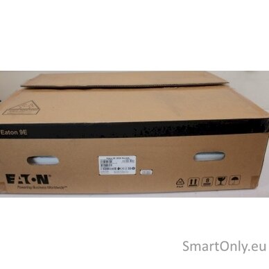 SALE OUT. Eaton 9E2000IR 9E UPS, 2000 VA, 1800 W, Input: C14, Outputs: (6) C13, Rack, 2U | Eaton | 9E UPS | 9E2000IR | 2000 VA | 1800 W | UNPACKED, USED, SCRATCHED ON TOP | 230 V