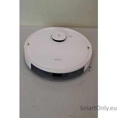 SALE OUT. Ecovacs DEEBOT N8 Vacuum cleaner, Robot, Wet&Dry, Operating 110 min, Dust bin 0.42 L, Li-ion, 3200 mAh, White, NO ORIGINAL PACKAGING, MISSING INSTRUCTION MANUAL, ACCSESSORIES AND SHARCING STATION, SCRATCHES | Ecovacs | Vacuum cleaner | DEEBOT N8