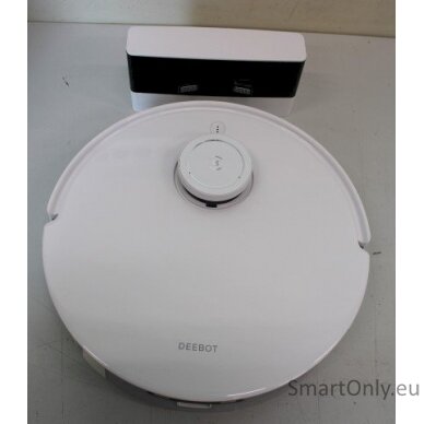 SALE OUT.  Ecovacs DEEBOT T10 Vacuum cleaner, Robot, Wet&Dry, White | Ecovacs | DEEBOT T10 | Vacuum cleaner  UNPACKED, USED, SCRATCHED | Ecovacs | DEEBOT T10 | Vacuum cleaner | Wet&Dry | Operating time (max) 260 min | Lithium Ion | 5200 mAh | 3000 Pa | Wh