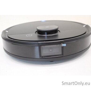 SALE OUT. Ecovacs DEEBOT T9 AIVI Vacuum cleaner, Robot, Wet&Dry, Operating 150 min, Dust bin 0.3 L, Li-Ion, 5200 mAh, Black Ecovacs USED, DIRTY, SMALL SCRATCHES ON BOTTOM, BROKEN CONTAINER HANDLE