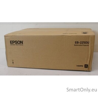 SALE OUT. Epson | EB-2250U | WUXGA (1920x1200) | 5000 ANSI lumens | 15.000:1 | White |  FHD | Lamp warranty 12 month(s) | 3LCD,  DAMAGED PACKAGING  | Epson | EB-2250U | WUXGA (1920x1200) | 5000 ANSI lumens | 15.000:1 | White | DAMAGED PACKAGING | FHD | La