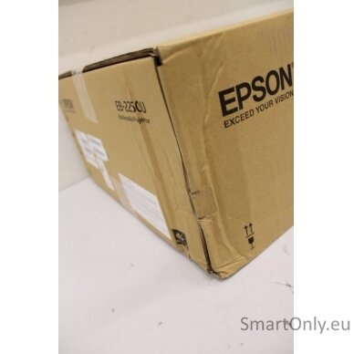 SALE OUT. Epson | EB-2250U | WUXGA (1920x1200) | 5000 ANSI lumens | 15.000:1 | White |  FHD | Lamp warranty 12 month(s) | 3LCD | Epson | EB-2250U | WUXGA (1920x1200) | 5000 ANSI lumens | 15.000:1 | White | DAMAGED PACKAGING | FHD | Lamp warranty 12 month( 2