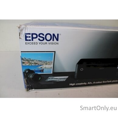 SALE OUT. Epson EcoTank L8180 | Epson Multifunctional Printer | EcoTank L8180 | Inkjet | Colour | Inkjet Multifunctional Printer | A3+ | Wi-Fi | Black | DAMAGED PACKAGING 1