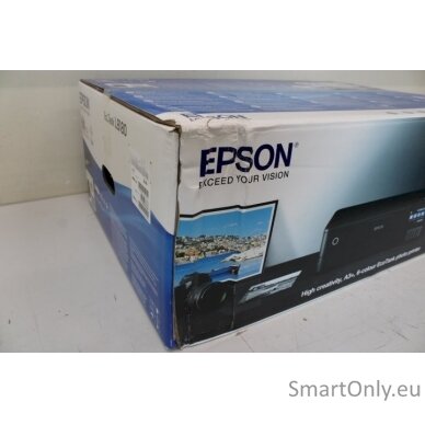 SALE OUT. Epson EcoTank L8180 | Epson Multifunctional Printer | EcoTank L8180 | Inkjet | Colour | Inkjet Multifunctional Printer | A3+ | Wi-Fi | Black | DAMAGED PACKAGING