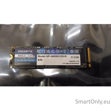 SALE OUT. GIGABYTE SSD 512GB M.2 2280 PCIe Gigabyte