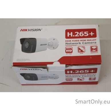 SALE OUT. Hikvision IP Bullet DS-2CD1053G0-I F2.8/5MP/2.8mm/100°/IR up to 30m/H.265+,H.265,H.264+,H.264/White SCRATCHED GLOSSY SURFACE | Hikvision IP Camera | DS-2CD1053G0-I F2.8 | 34 month(s) | Bullet | 5 MP | 2.8 mm | Power over Ethernet (PoE) | IP67 |  3