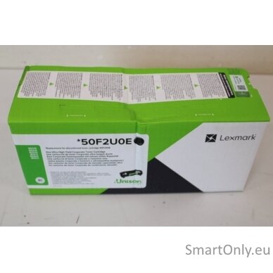 SALE OUT. Lexmark 50F2U0E Cartridge, Black/დაზიანებულია შეფუთვა, DAMAGED PACKAGING | Lexmark 50F2U0E | 502UE Ultra High Yield Corporate Cartridge (20k) | Cartridge | Black | DAMAGED PACKAGING 3