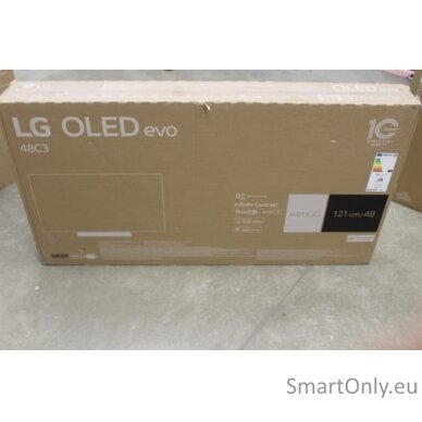 SALE OUT.  LG OLED48C31LA 48" (121 cm) Smart TV WebOS 23 4K UHD OLED DAMAGED PACKAGING