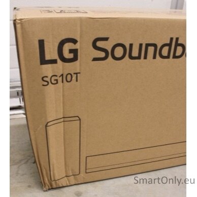 SALE OUT. LG Soundbar SG10TY  for TV with Dolby Atmos 3.1 Channel | LG | Soundbar Sound System with Dolby Atmos and 3.1 Channels | SG10TY | DAMAGED PACKAGING | Bluetooth 1