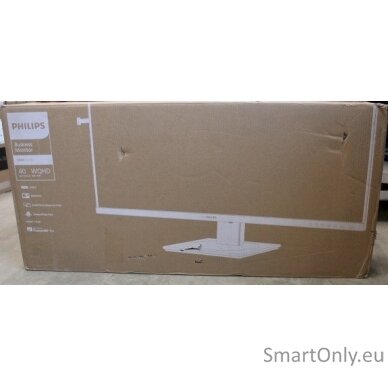 SALE OUT. PHILIPS 40B1U5600/00 40" W-LED 21:9/3440x1440/500cdm2/4ms/DP HDMI USB, DAMAGED PACKAGING, UNPACKED AS DEMO | Philips USB-C Hub Monitor | 40B1U5600/00 | 40 " | IPS | WQHD | 21:9 | 120 Hz | 4 ms | 3440 x 1440 | 500 cd/m² | HDMI ports quantity 1 |  4