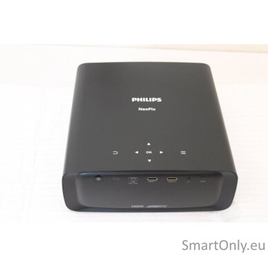 SALE OUT. Philips PicoPix Micro 2TV Mobile Projector, 854x480, 16:9, 600:1, Black USED AS DEMO, DAMAGED PACKAGING | PPX360/INT | FWVGA (854x480) | 200 ANSI lumens | Black | USED AS DEMO, DAMAGED PACKAGING