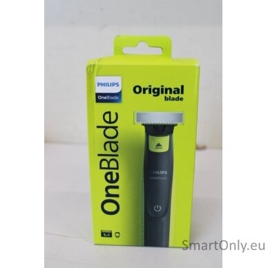 SALE OUT. Philips QP2721/20 OneBlade Shaver/Trimmer, Face, Black/Yellow | OneBlade Shaver/Trimmer, Face | QP2721/20 | Operating time (max) 45 min | Wet & Dry | NiMH | Black/Yellow | DAMAGED PACKAGING 3