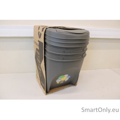 SALE OUT. Prosperplast Sortibox 3 x 20 L Waste Separation System Waste Bin | Prosperplast | Sortibox 3 x 20 L Waste Separation System Waste Bin | DAMAGED PACKAGING