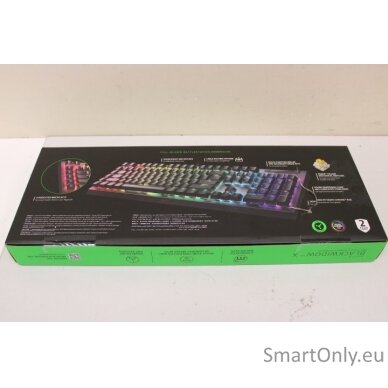 SALE OUT. Razer BlackWidow V4 X Mechanical Gaming Keyboard, Yellow Switch, US Layout, Wired, Black | Razer | Mechanical Gaming Keyboard | BlackWidow V4 X | Mechanical Gaming Keyboard | Wired | US | DAMAGED PACKAGING | Black | Yellow Mechanical Switches (L