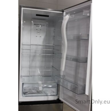 SALE OUT.  SALE OUT. Gorenje NRK6202ES4 Refrigerator, E, Free standing, Combi, Height 200 cm, Net Fridge 235 L, Net Freezer 96 L, Grey | REFURBISHED, WITHOUT ORIGINAL PACKAGING | Gorenje | Refrigerator | NRK6202ES4 | Energy efficiency class E | Free stand